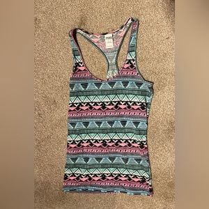 PINK Aztec top